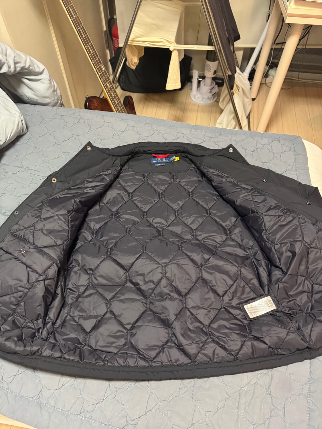 25신상 새상품) 폴로 코치 자켓 M (파카 패딩 퀼팅) 상품이미지4