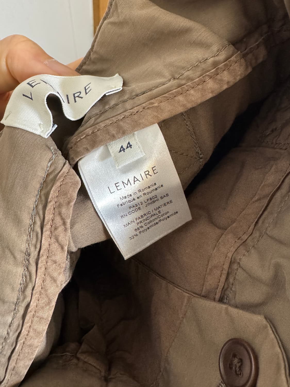 르메르 22FW 트렌치 팬츠 상품이미지5