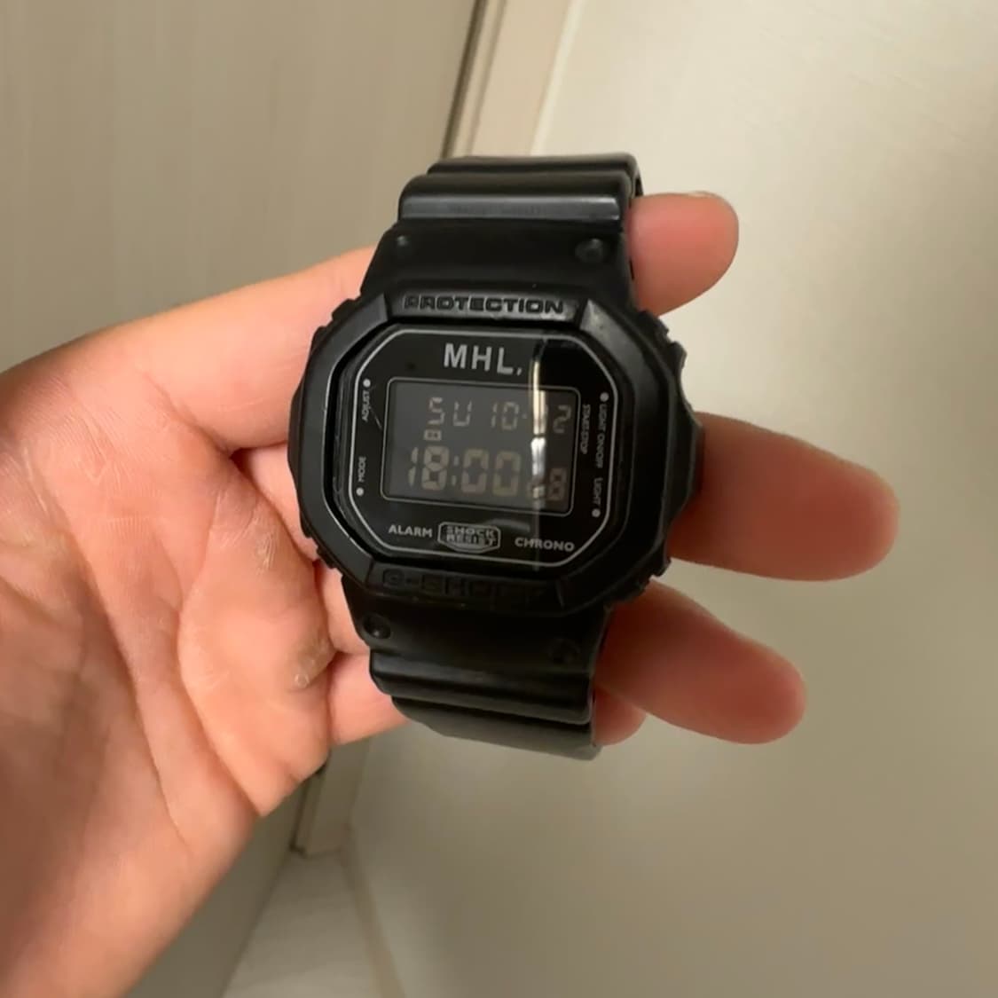 MHL x G-shock DW-5600 black 상품이미지2