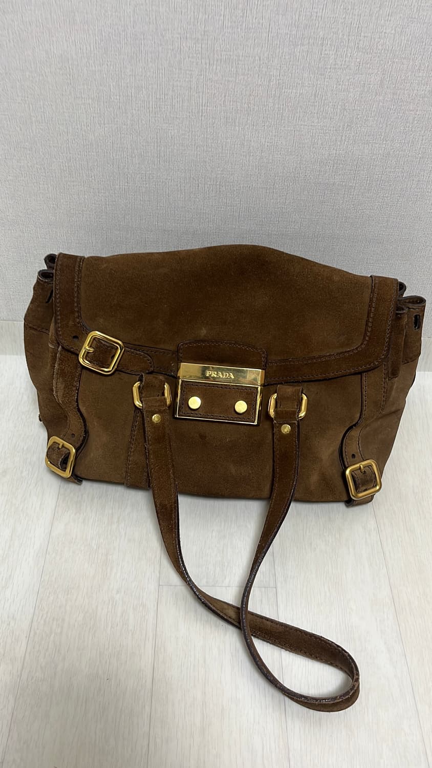  프라다 스웨이드 숄더백 정품  상품이미지6