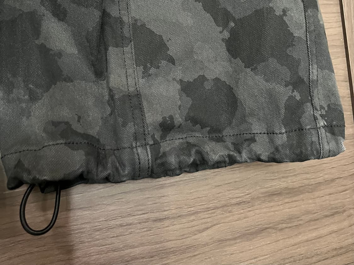 아캄 카모 팬츠 블랙 1 상품이미지8