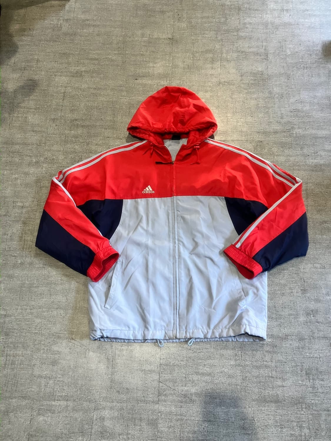 Adidas 아디다스 올드스쿨스트릿 백로고 후드바람막이 상품이미지1