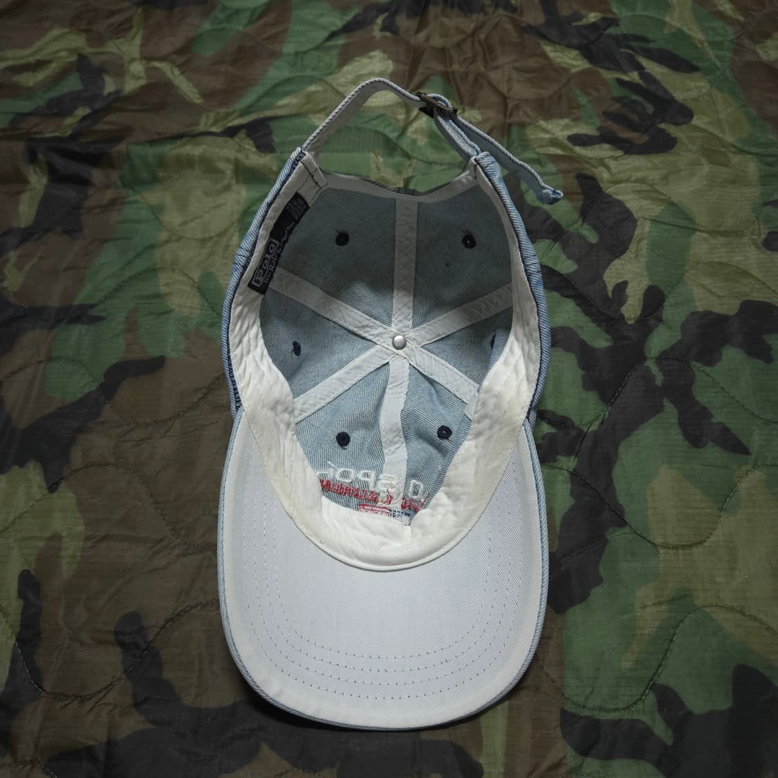 90s Polo Sport Denim Cap 폴로 스포츠 데님 캡 상품이미지3