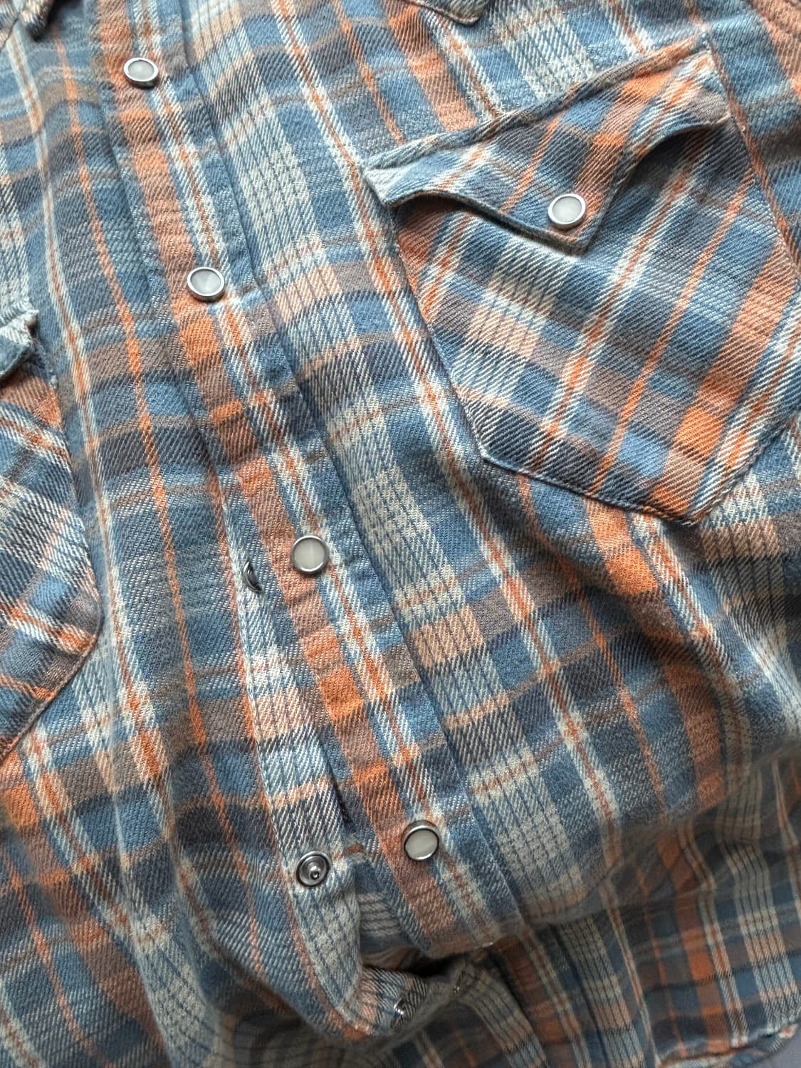 RRL 플래드 트윌 웨스턴 셔츠 상품이미지2