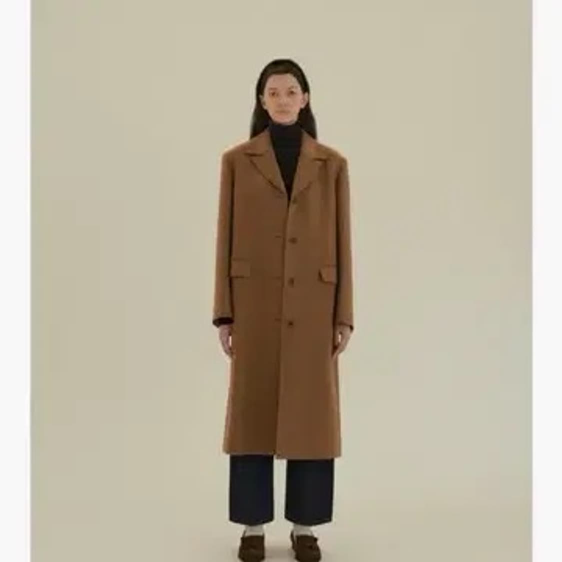 르로브 브라운 코트 새상품 상품이미지1