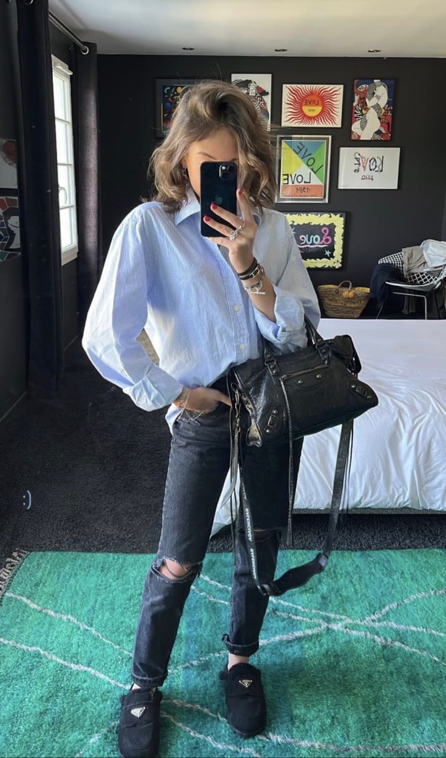 [A 정품] 발렌시아가 시티 모터백 스몰 로고스트랩-2번 상품이미지9