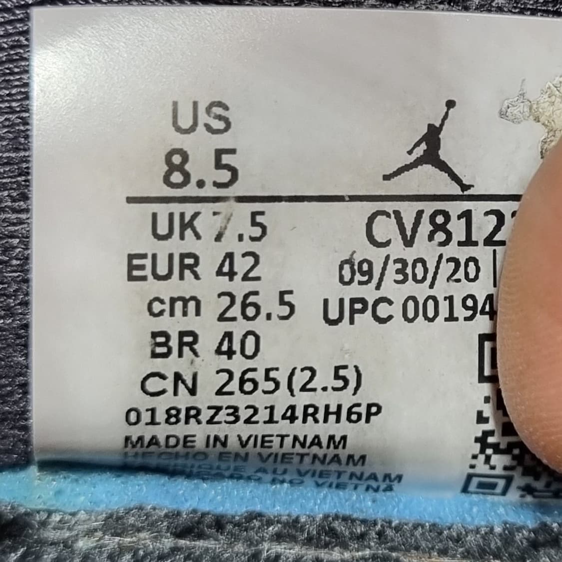 나이키 조던 MA2 유니버시티골드 농구화265 상품이미지6