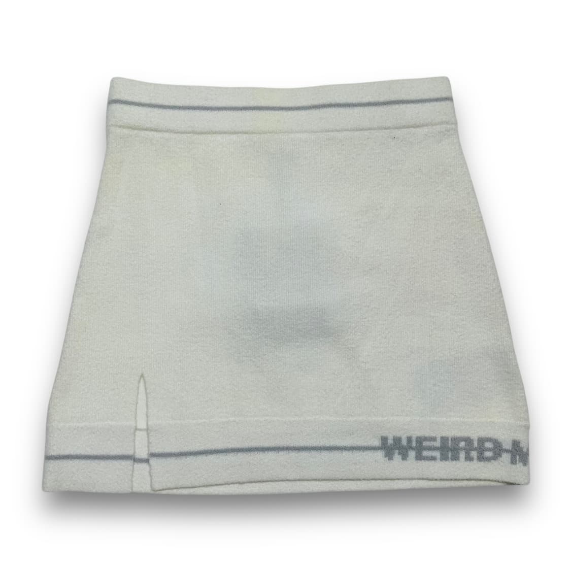 위어드 마켓 시그니처 로고 화이트 니트 테니스 셋업 상품이미지6