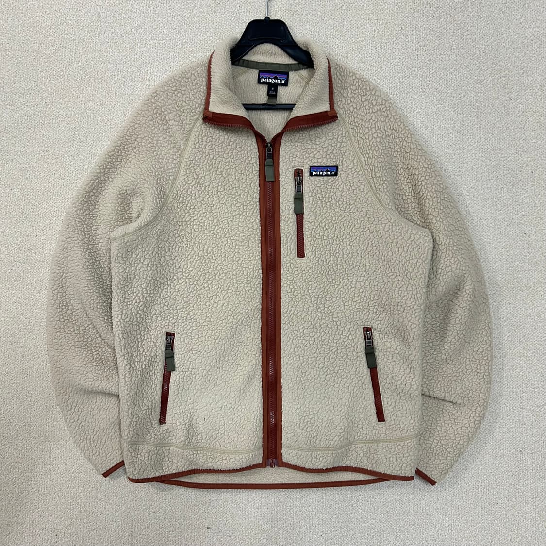  (M) 파타고니아 레트로 파일 플리스 자켓 아이보리 상품이미지1
