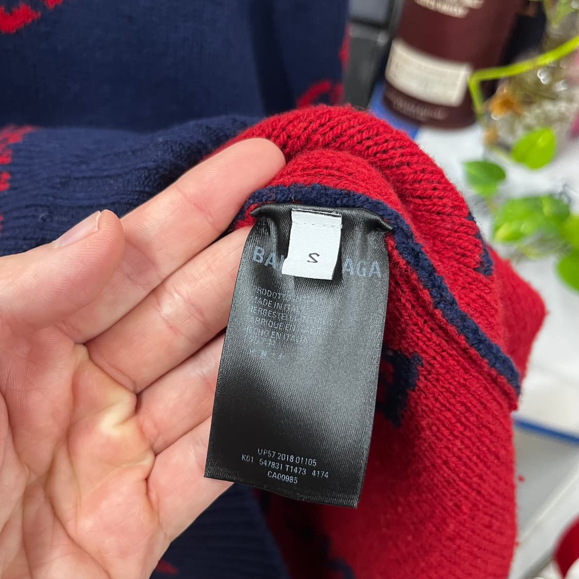 발렌시아가 멀티로고 울니트 S 상품이미지4