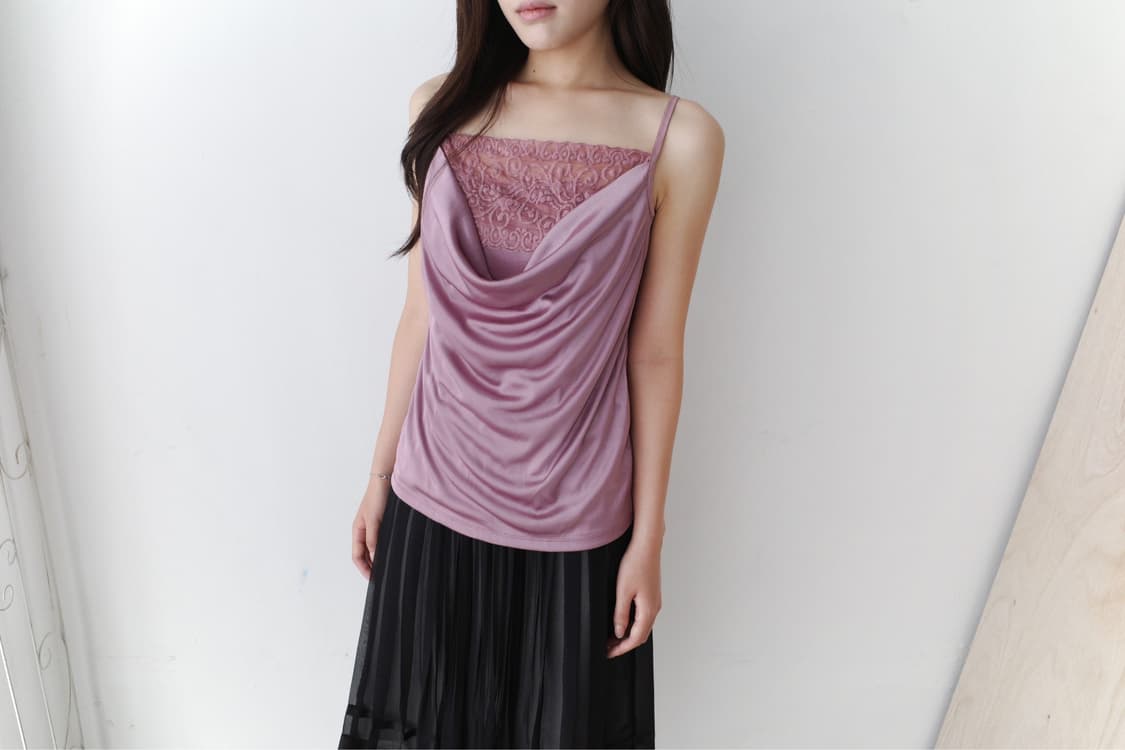 draping lace sleeveless 상품이미지4