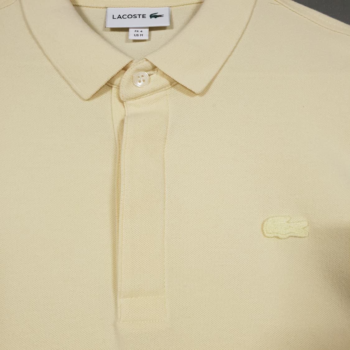 100) 라코스테 신형 21ss 멀티 크록 파리 폴로 셔츠 반팔 카라티 상품이미지4