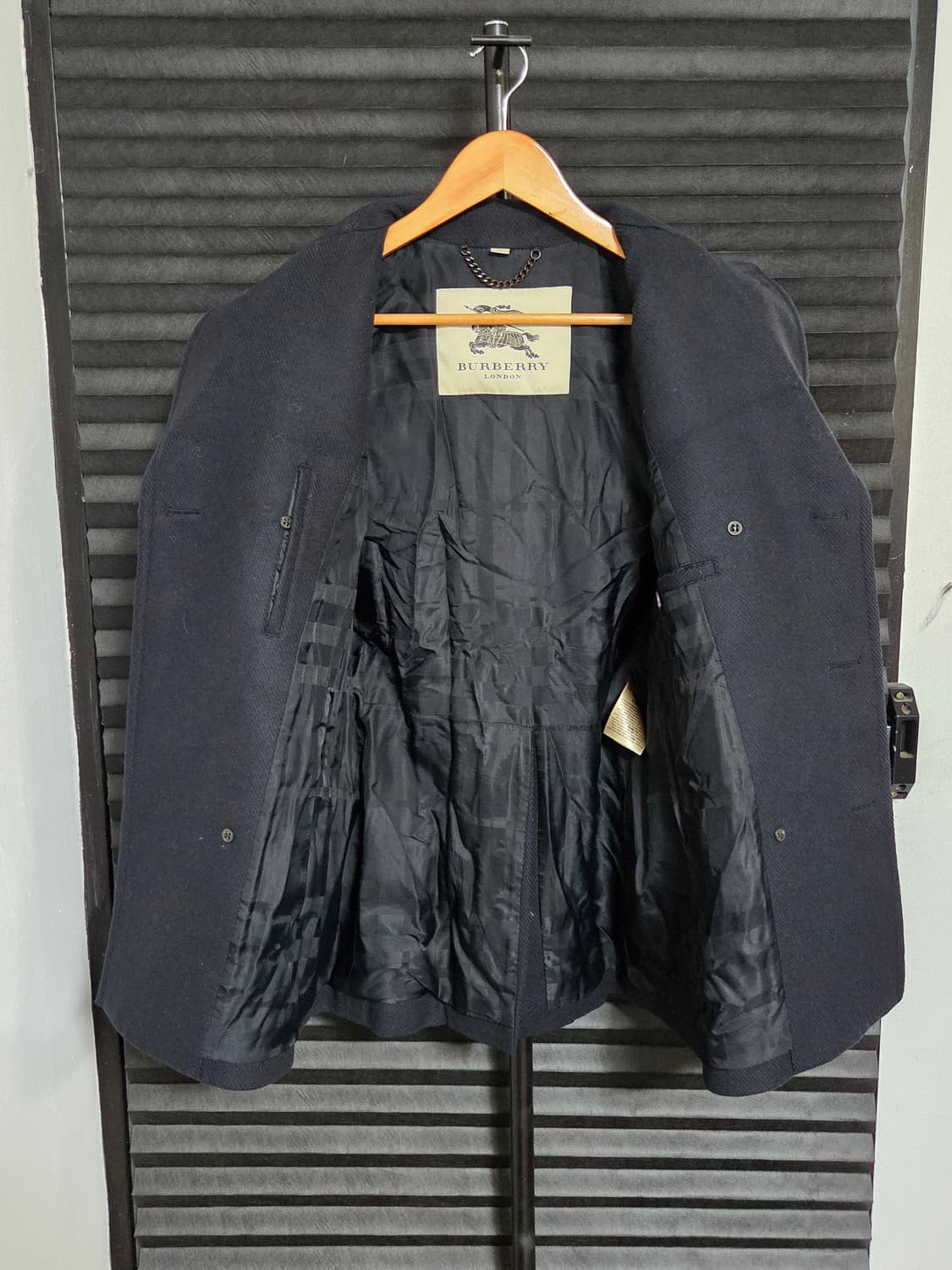 (정품) [버버리 런던] 울 더블 브레스티드 코트 | 00098 상품이미지5