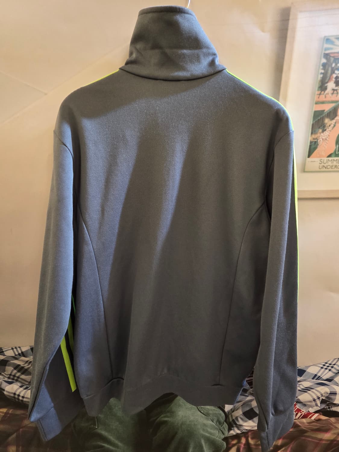 Adids 아디다스 그레이 네온져지 상품이미지4