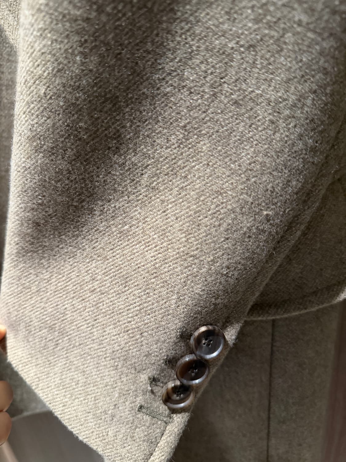 렉토 하프코트 베이지 M 상품이미지4