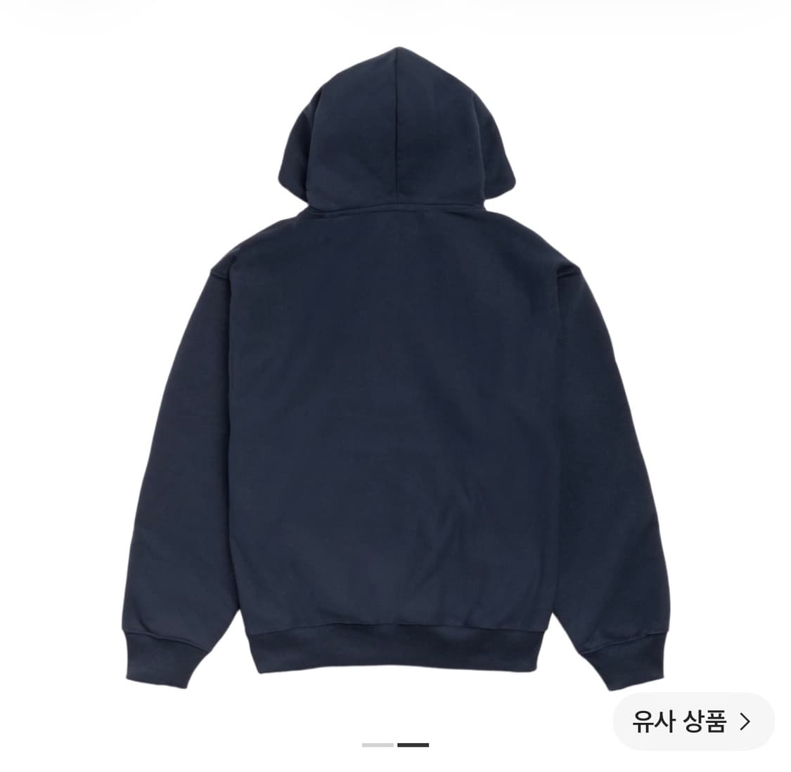 Stussy stretch hoodie navy (L) 상품이미지2