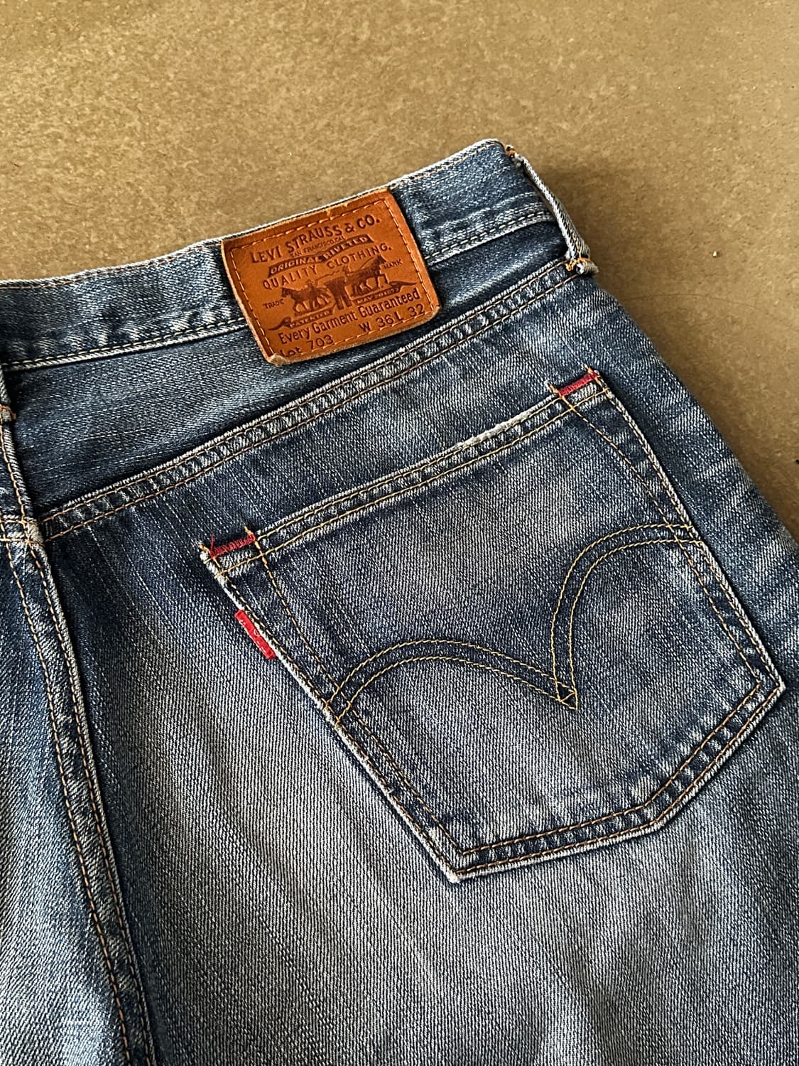 Levis 703 빈티지 데님 팬츠 상품이미지2