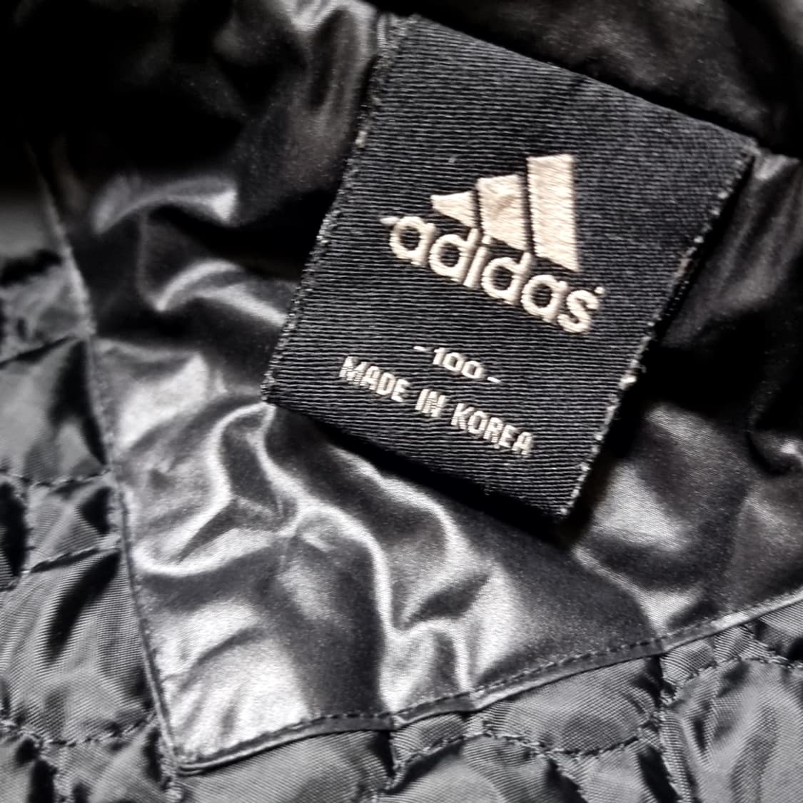 90-00s 아디다스 삼선 바람막이 블랙(100) 상품이미지7