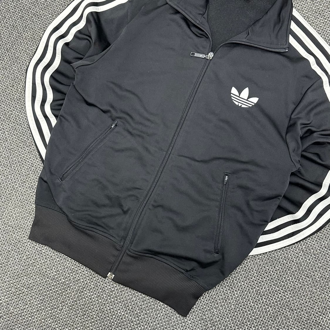 아디다스 파이어버드 구형 빈티지 져지 블랙 85 상품이미지5