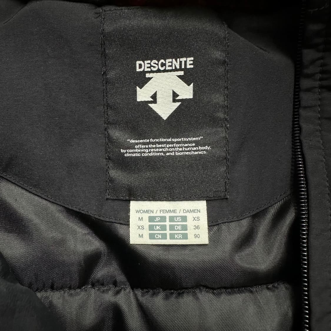 데상트 캐나다 스키팀 패딩자켓 상품이미지5