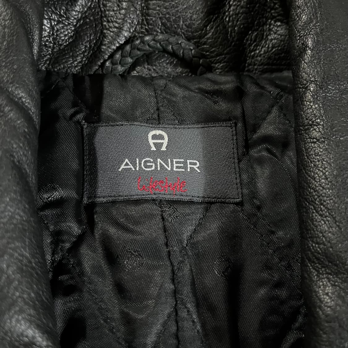 [110] 아이그너 램스킨 가죽코트 상품이미지3