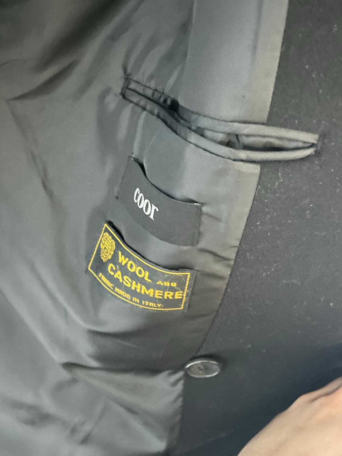 MTR 오버핏 더블 롱 코트 (블랙) 상품이미지4