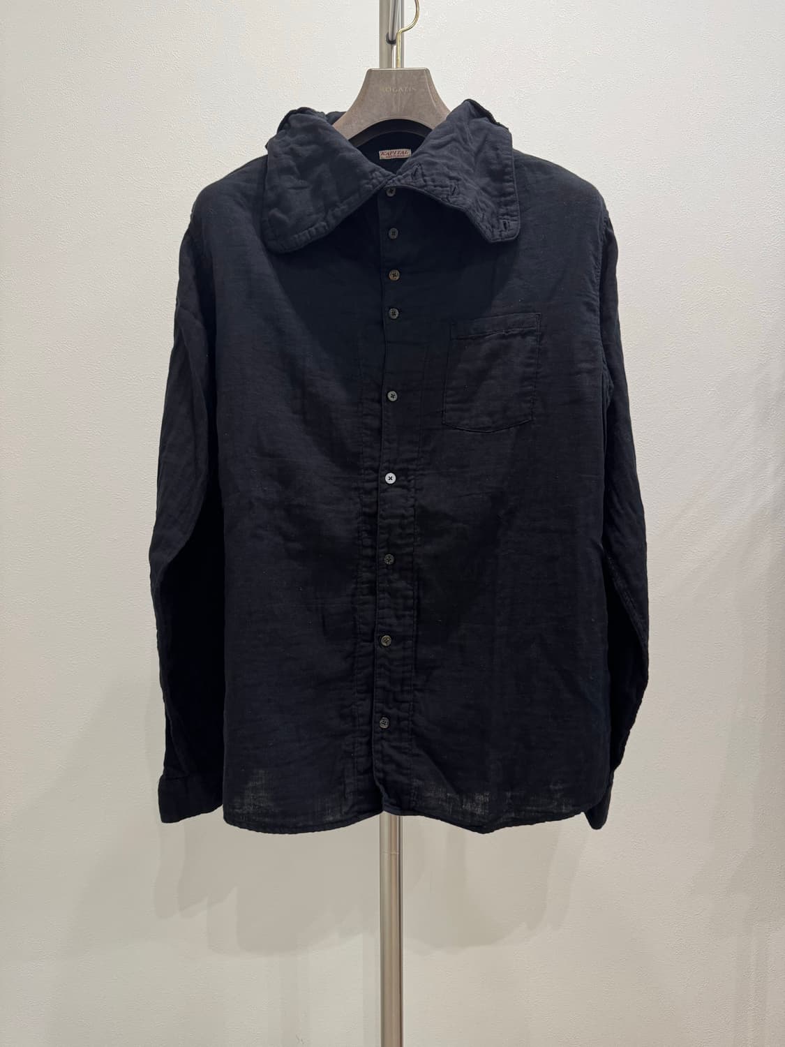 캐피탈 하이넥 후디드 셔츠 상품이미지1