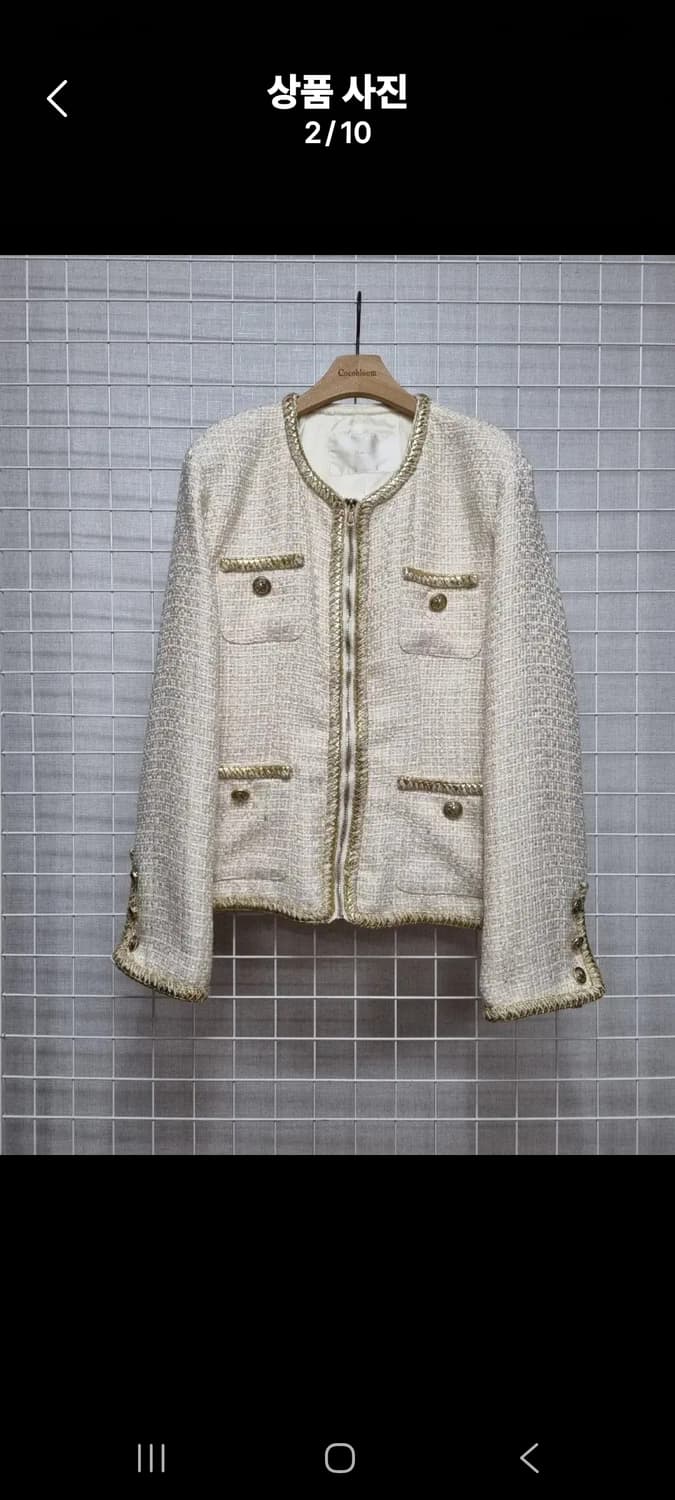줄로그 트위드자켓 상품이미지2