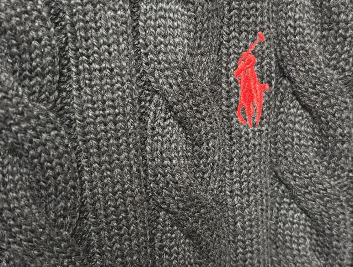 폴로 랄프로렌 케이블 니트 블랙 스웨터 상품이미지5