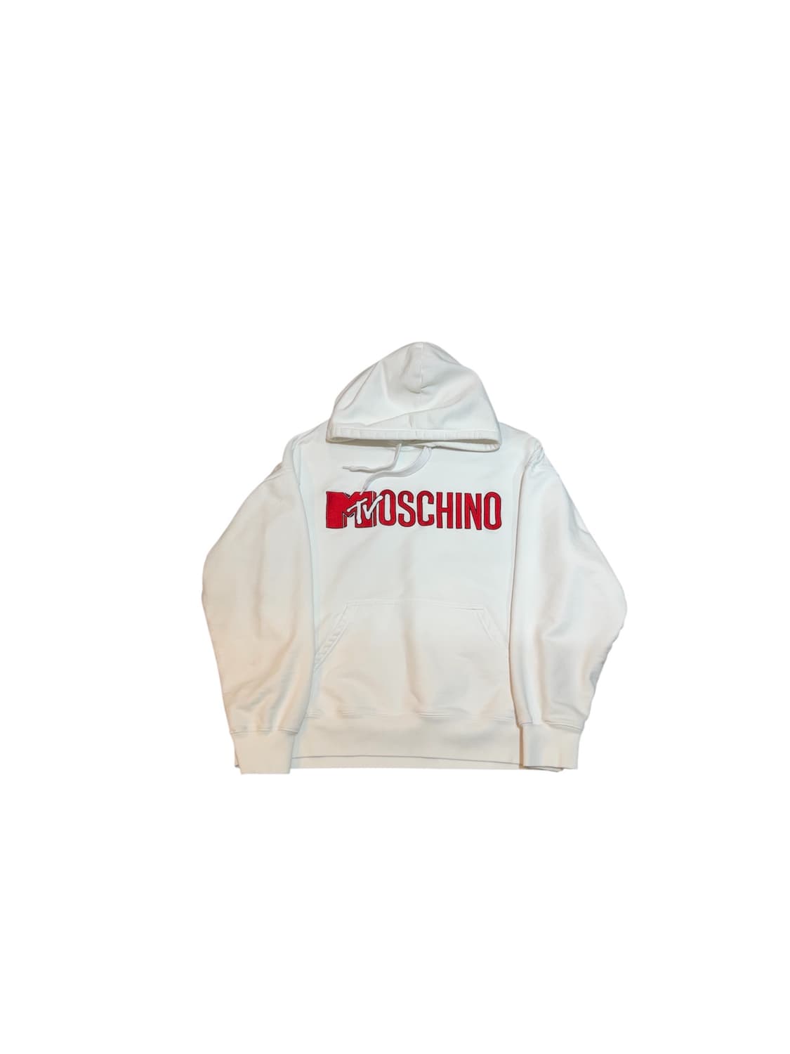 H&M 모스키노 후드티 화이트 L사이즈 상품이미지1