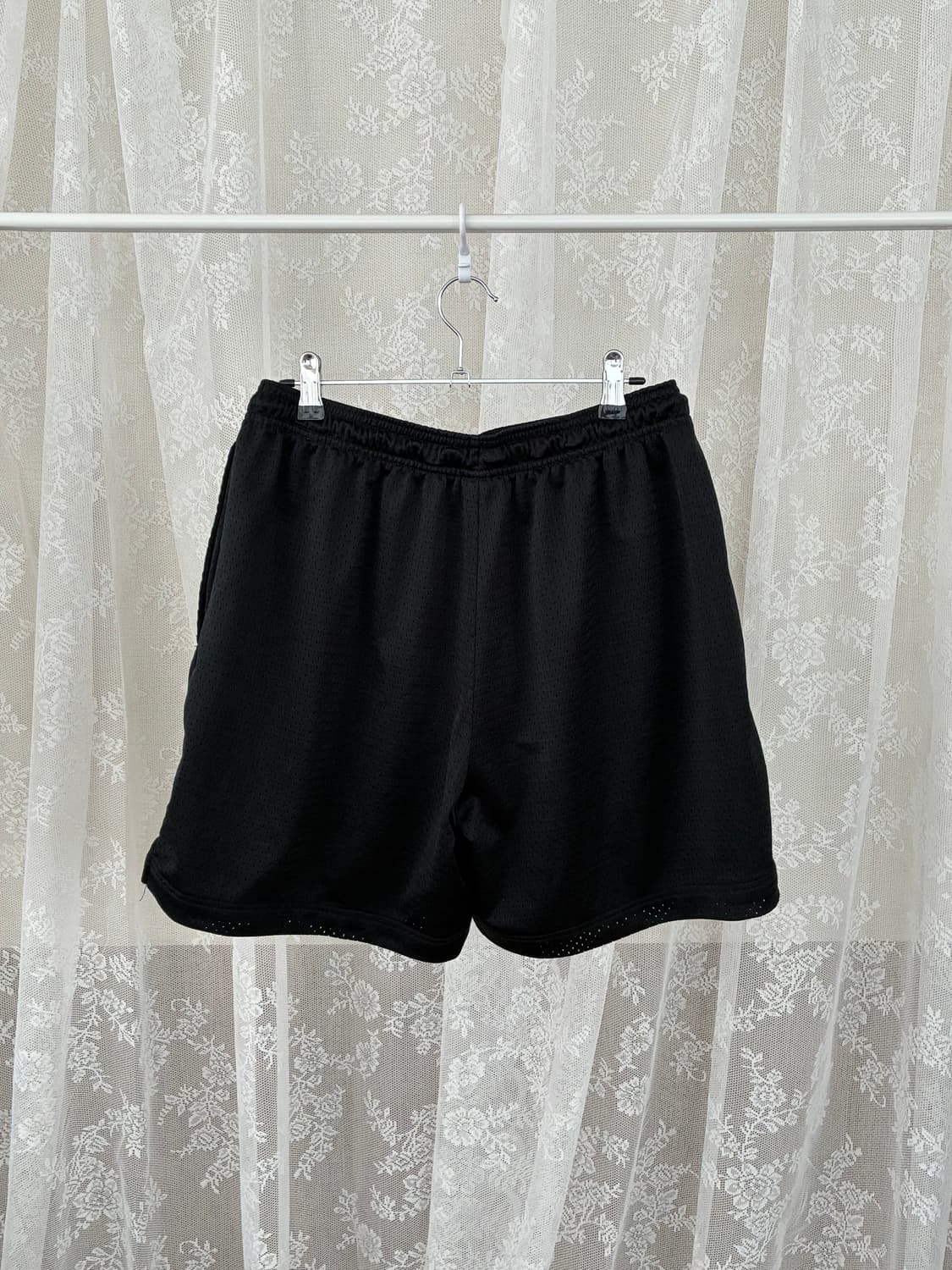 L) 나이키 메쉬 쇼츠 반바지 블랙 상품이미지2