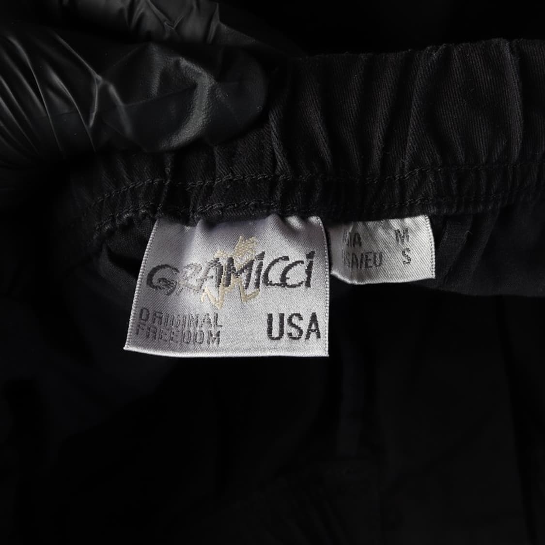 그라미치 NN-팬츠 블랙 코튼 스판 밴딩 바지 S 상품이미지6