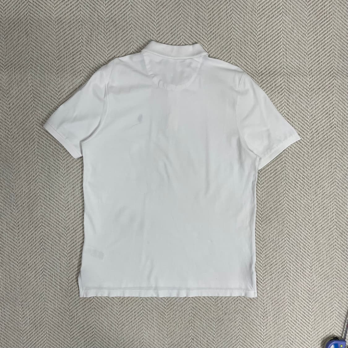 U.S. POLO ASSN. 화이트 카라티 XL 상품이미지2