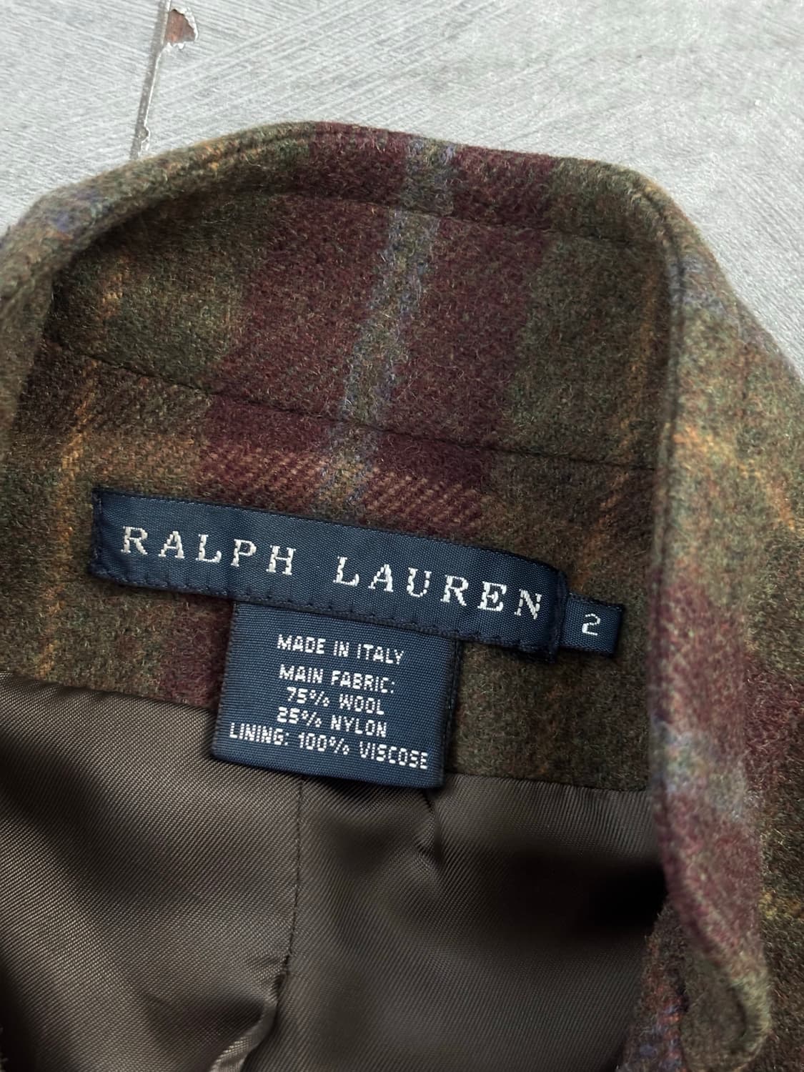 Polo 랄프로렌 그린 블레이저 자켓 상품이미지8