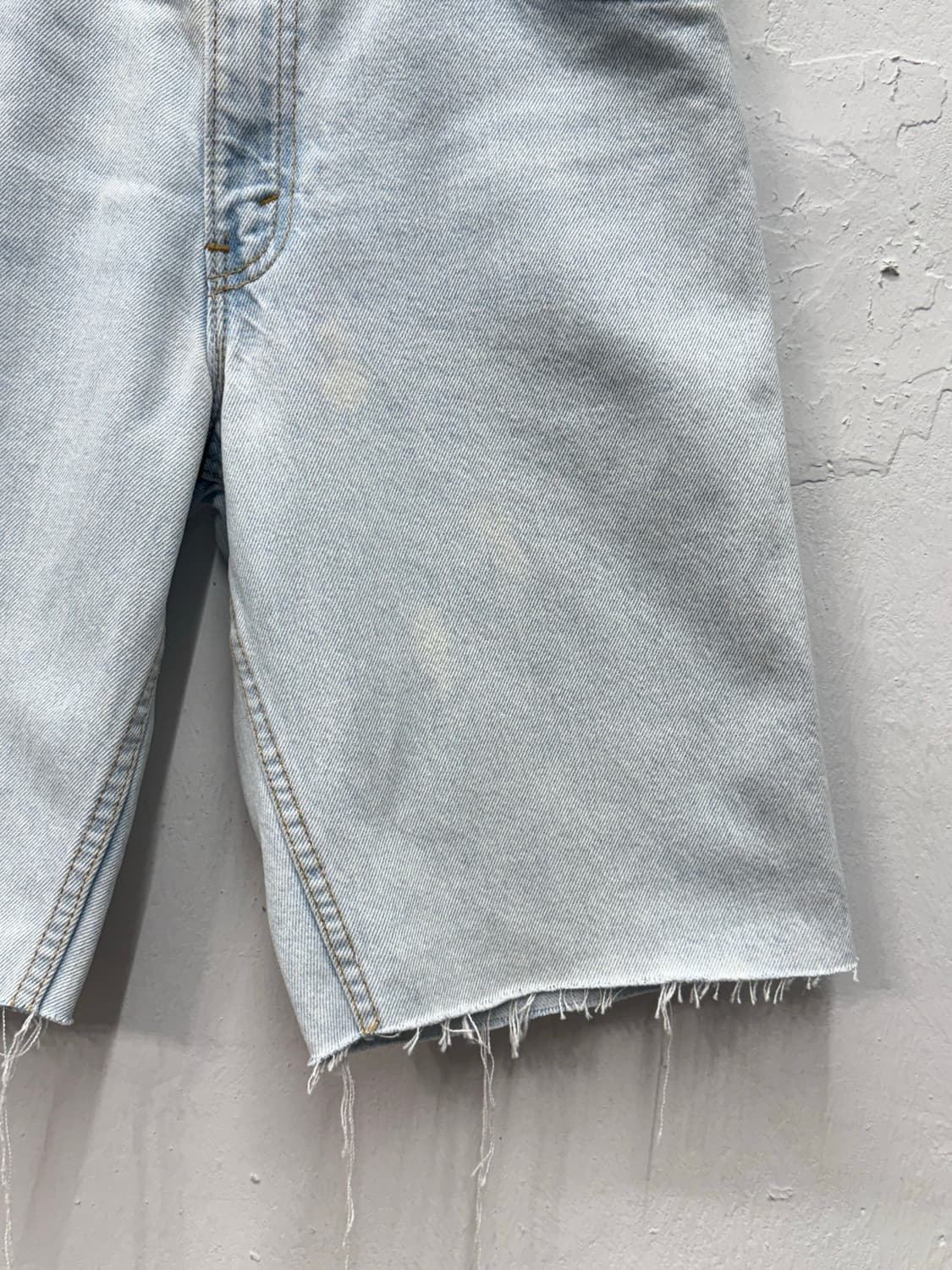 90s USA Levi's 550 Relaxed Denim Shorts 상품이미지7