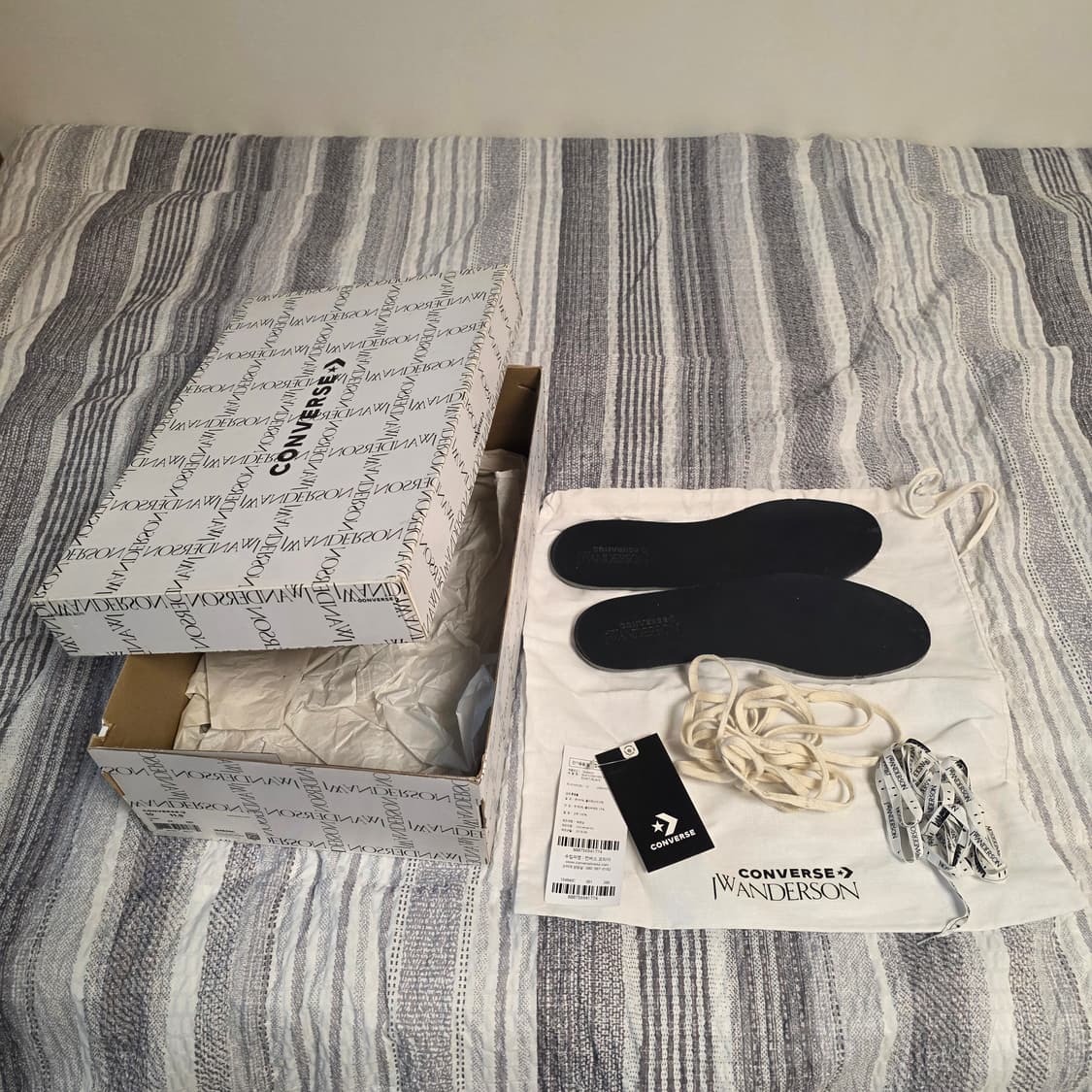(중고) 컨버스 x JW 앤더슨 런스타 하이크 하이 2개+스모크 280 상품이미지7