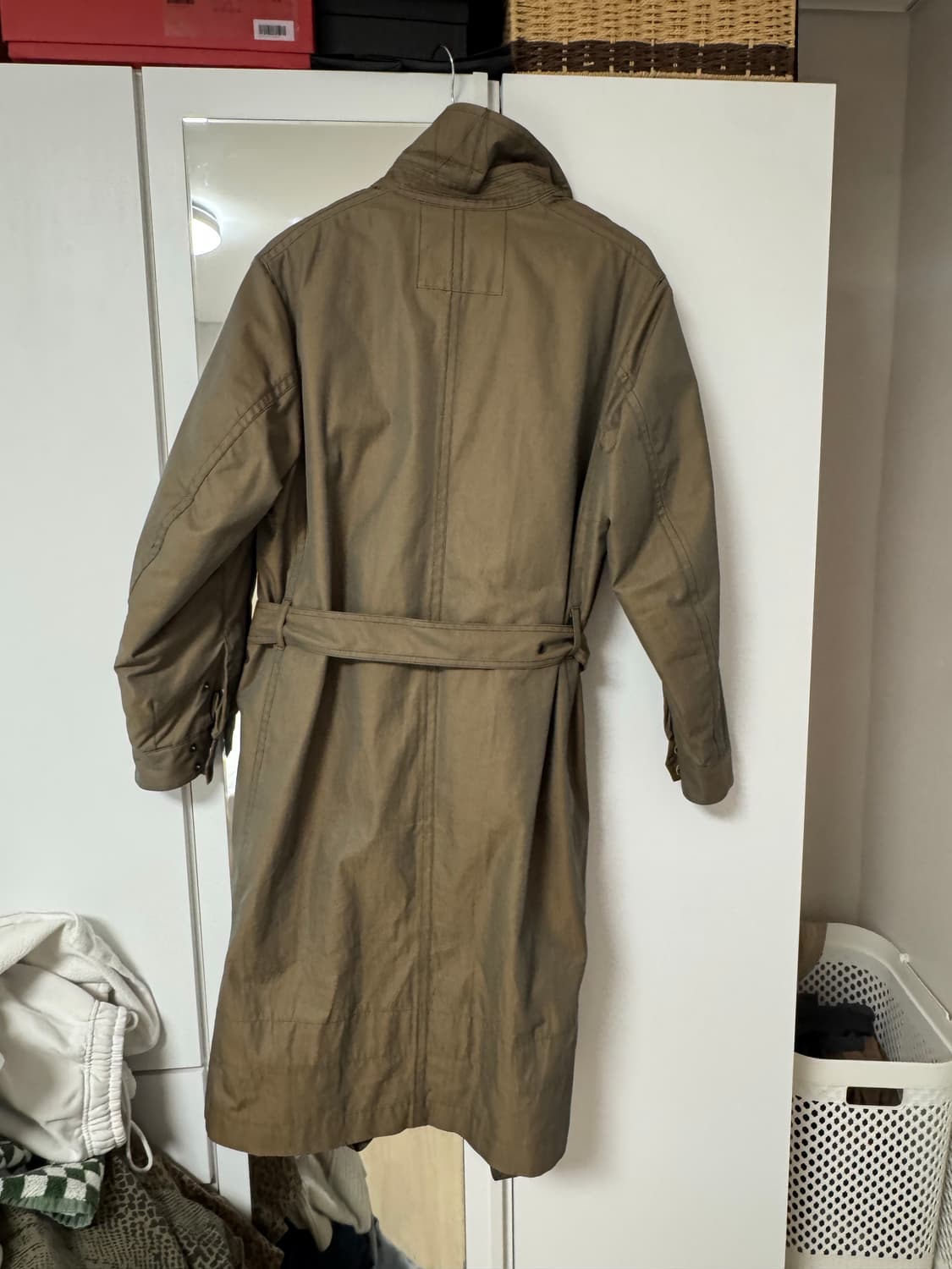 이스트로그 밀리터리 트렌치 코트 상품이미지4