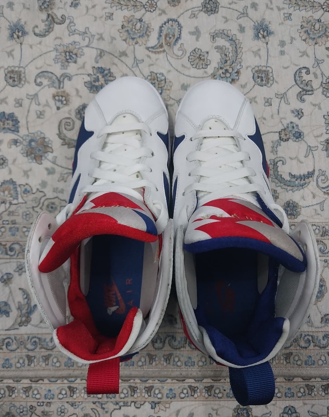 나이키 에어조던 7  레트로 한정판 바르셀로나 나이츠 230mm 상품이미지6