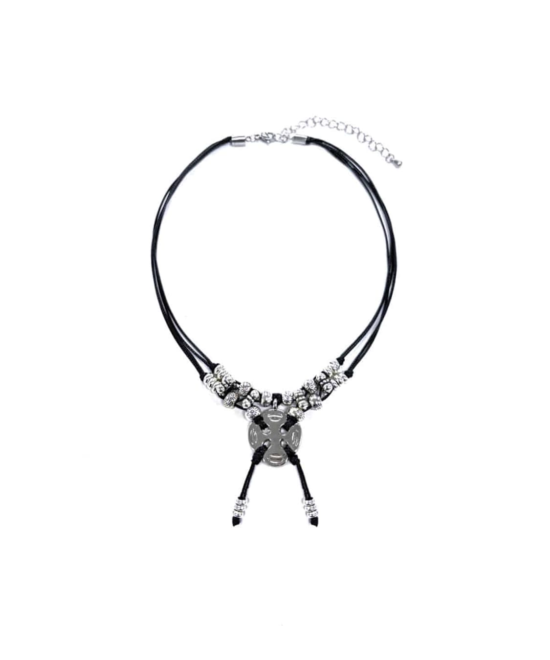 0104 WEAVE BEADS NECKLACE 상품이미지1