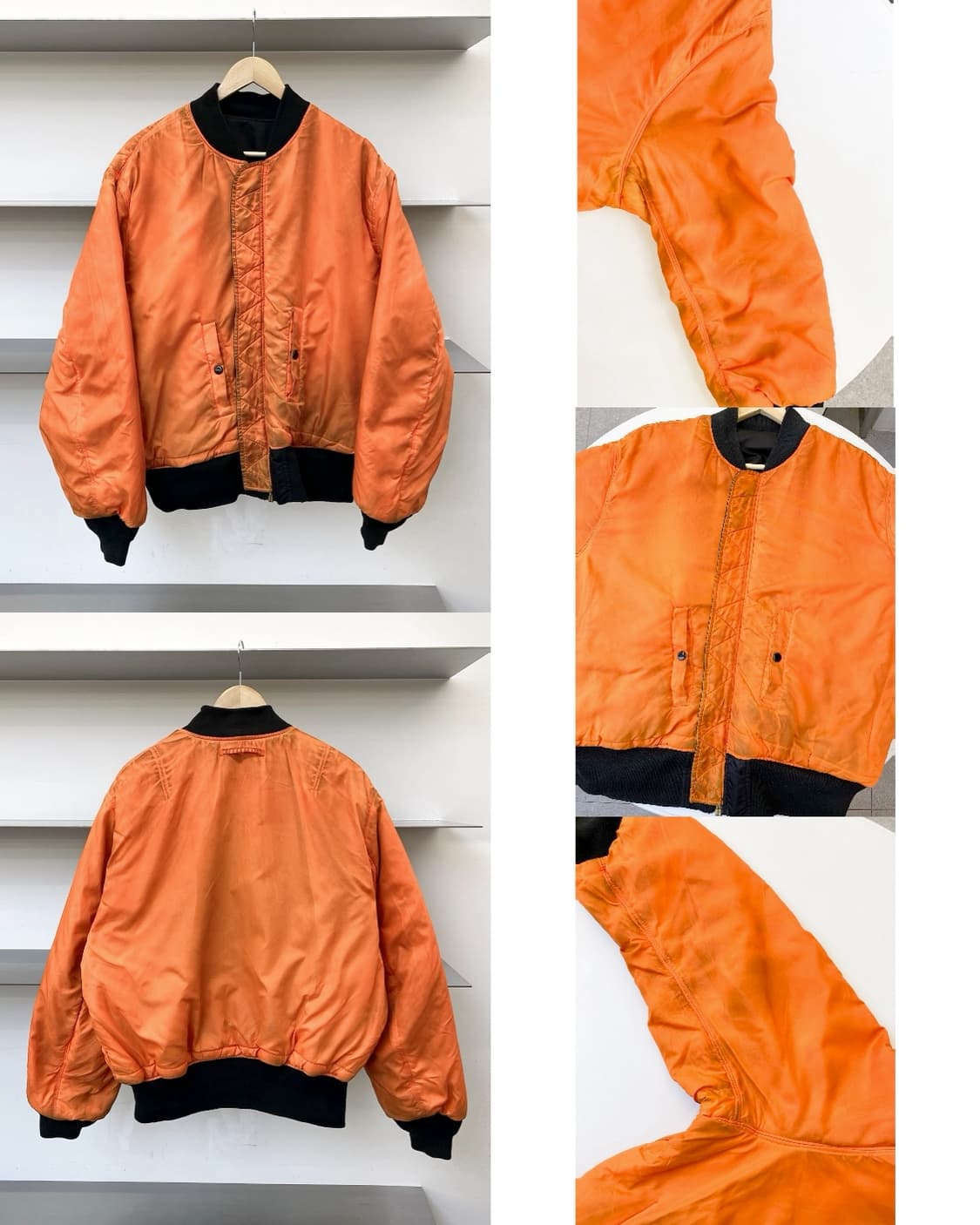 알파인더스트리 U.S.A.F Type-1 Ma-1 자켓 상품이미지3