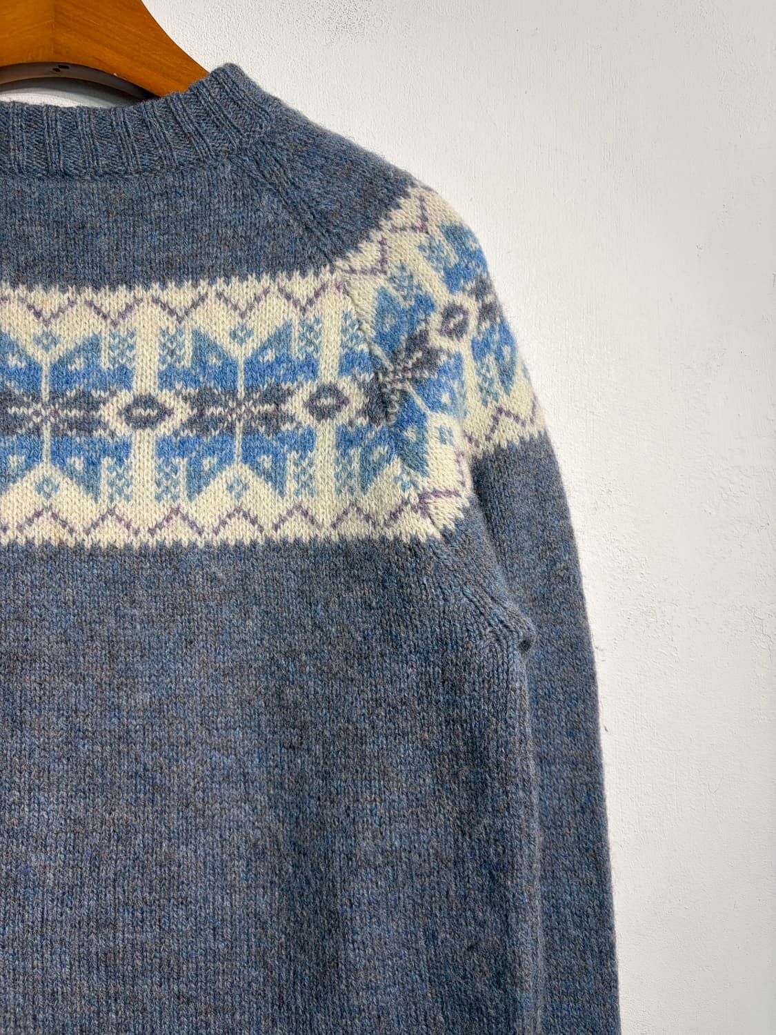 [s] 셰틀랜드 울 100% 니트 (made in Scotland)  상품이미지3