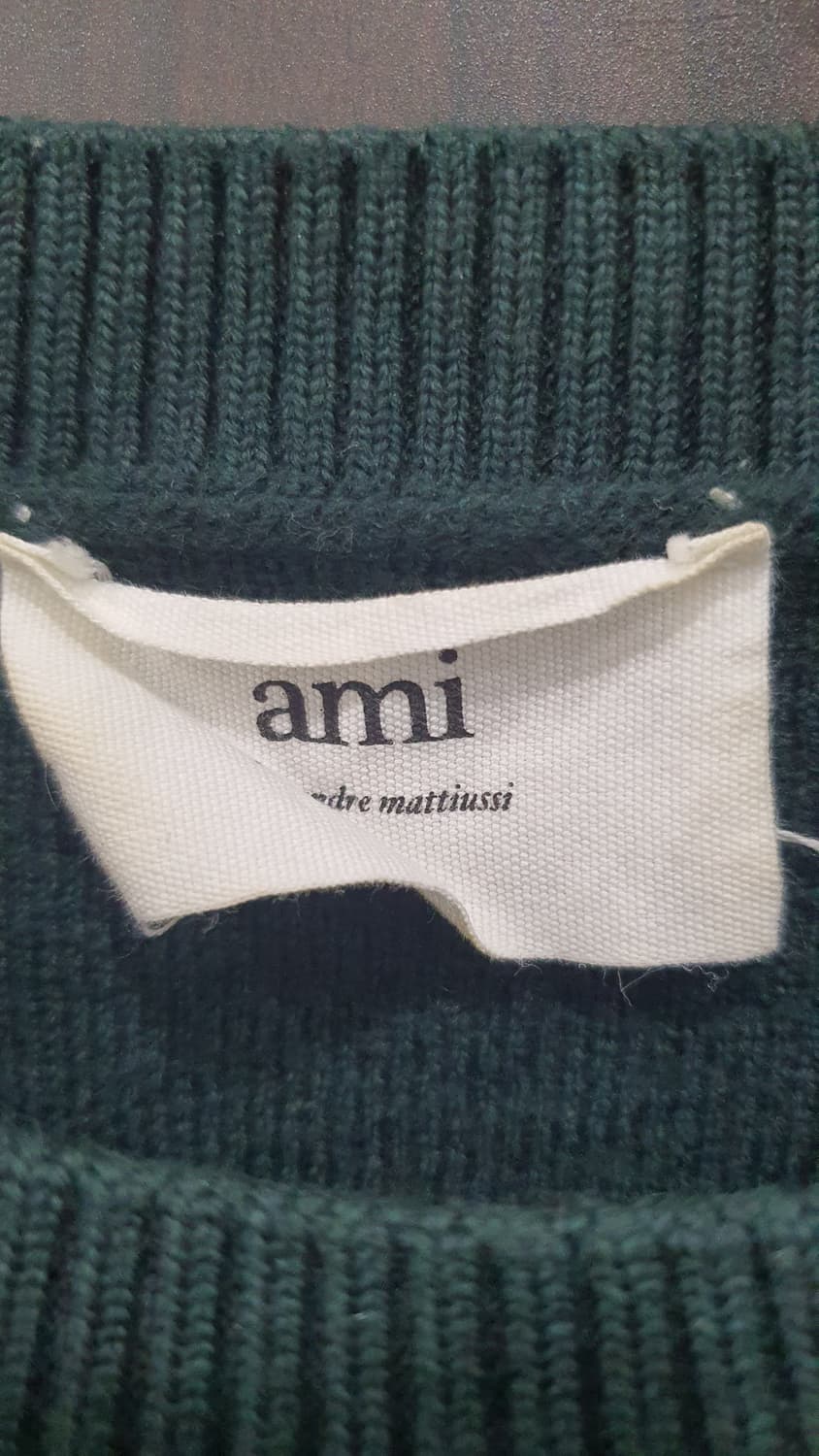 AMI 아미 스몰하트 로고 울니트 상품이미지4