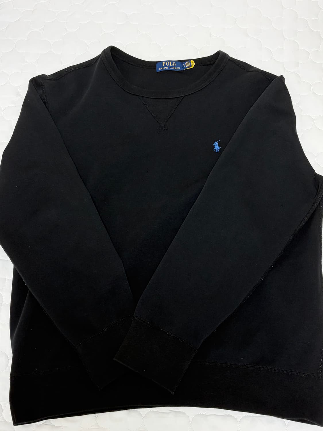 (착용사진O) 블루포니 폴로 맨투맨 상품이미지1