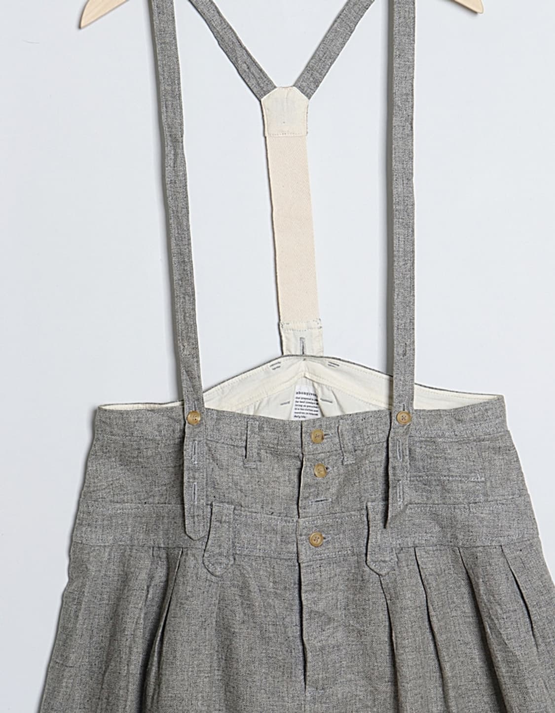 Ebonyivory Suspender Linen Skirt (28~30) 상품이미지2