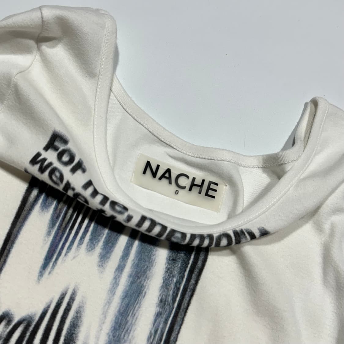 나체 플로우 슬림핏 롱슬리브 아이보리 상품이미지4