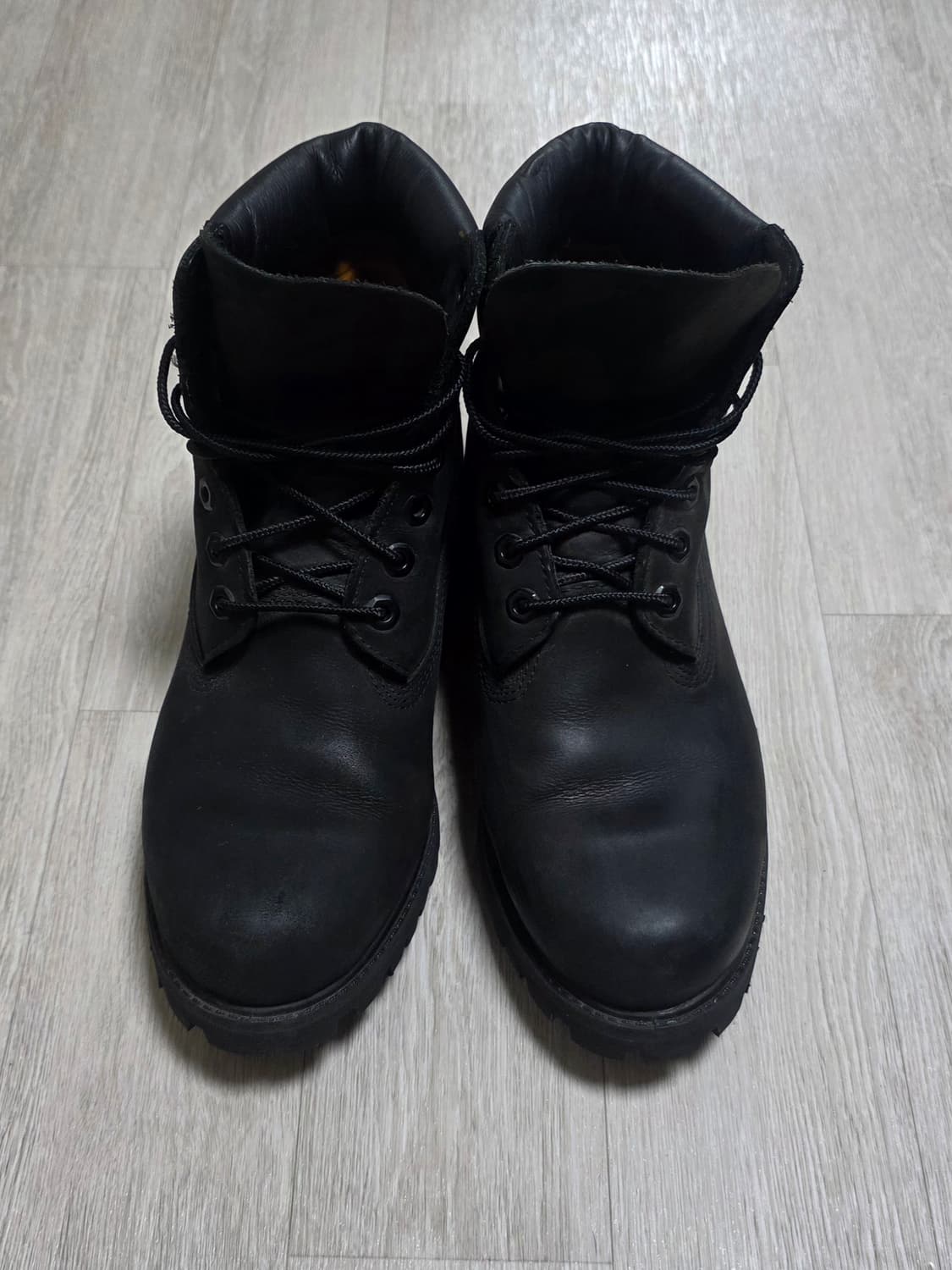 [250~255]팀버랜드 6인치 워터프루프 프리미엄 블랙부츠 상품이미지4