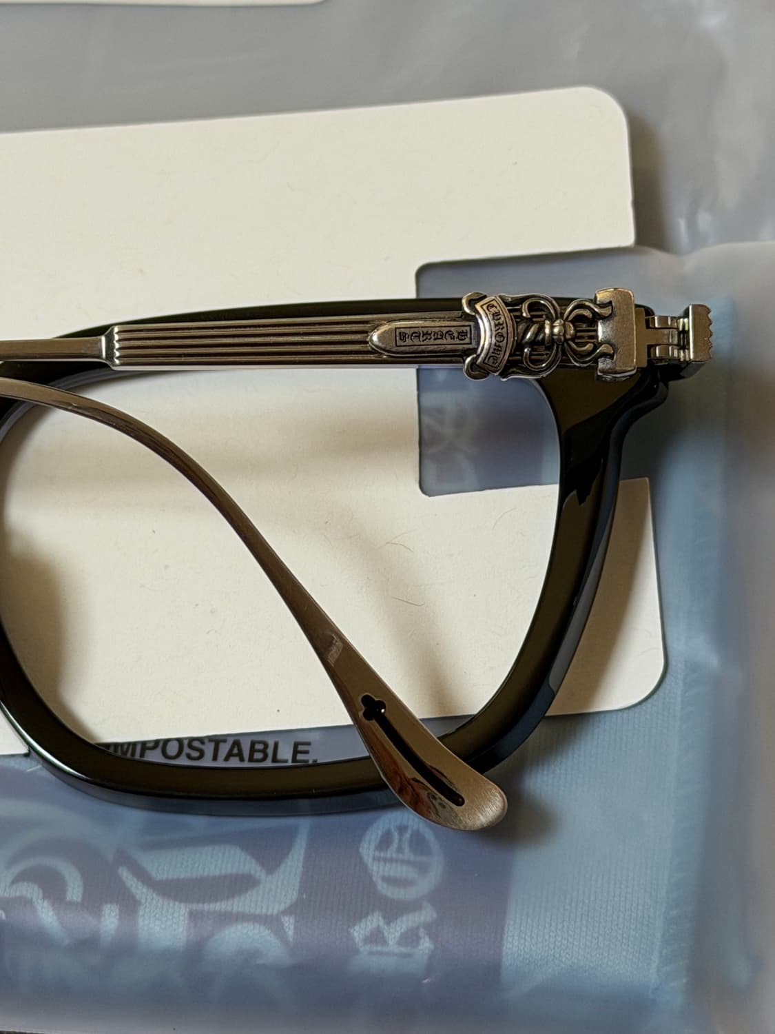 크롬하츠 오버포크 BK-P/BS 블랙실버 상품이미지8