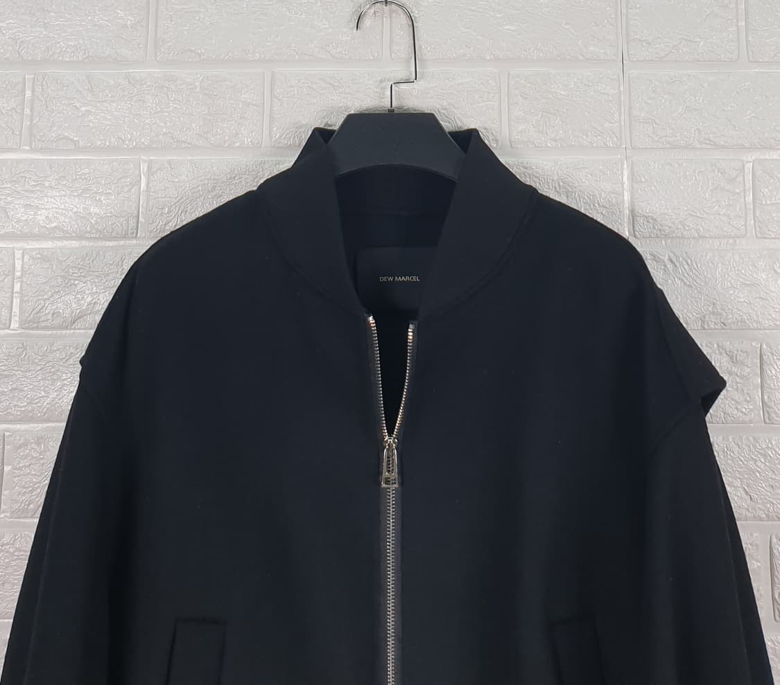 [F]듀마르셀 울 캐시미어 혼방 봄버 자켓 상품이미지3