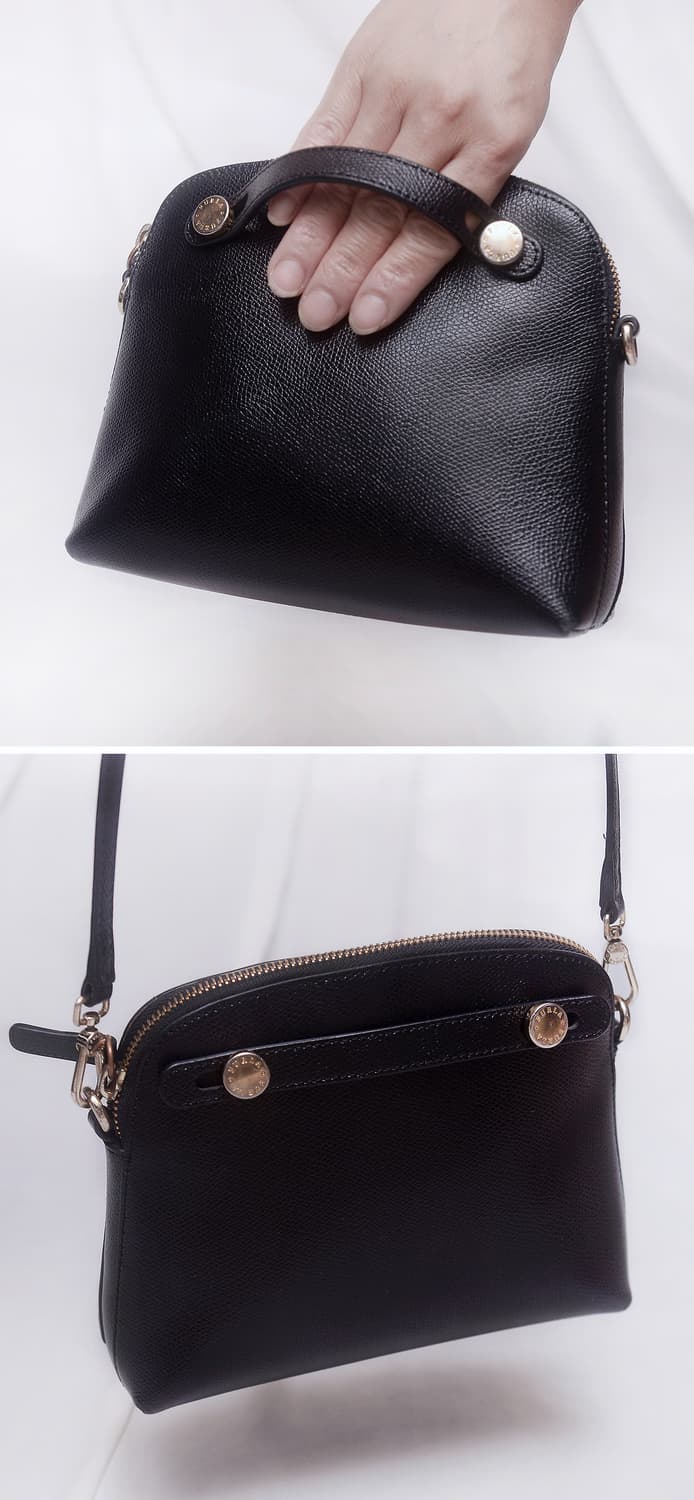 훌라 (FURLA) 파이퍼 미니 사피아노 레더 크로스백 파우치백 상품이미지4