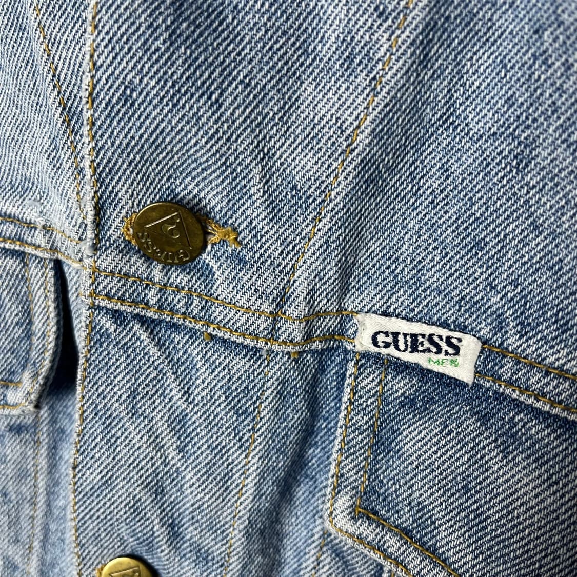 [Guess] 80's 마르시아노 게스 데님 트러커자켓 상품이미지4